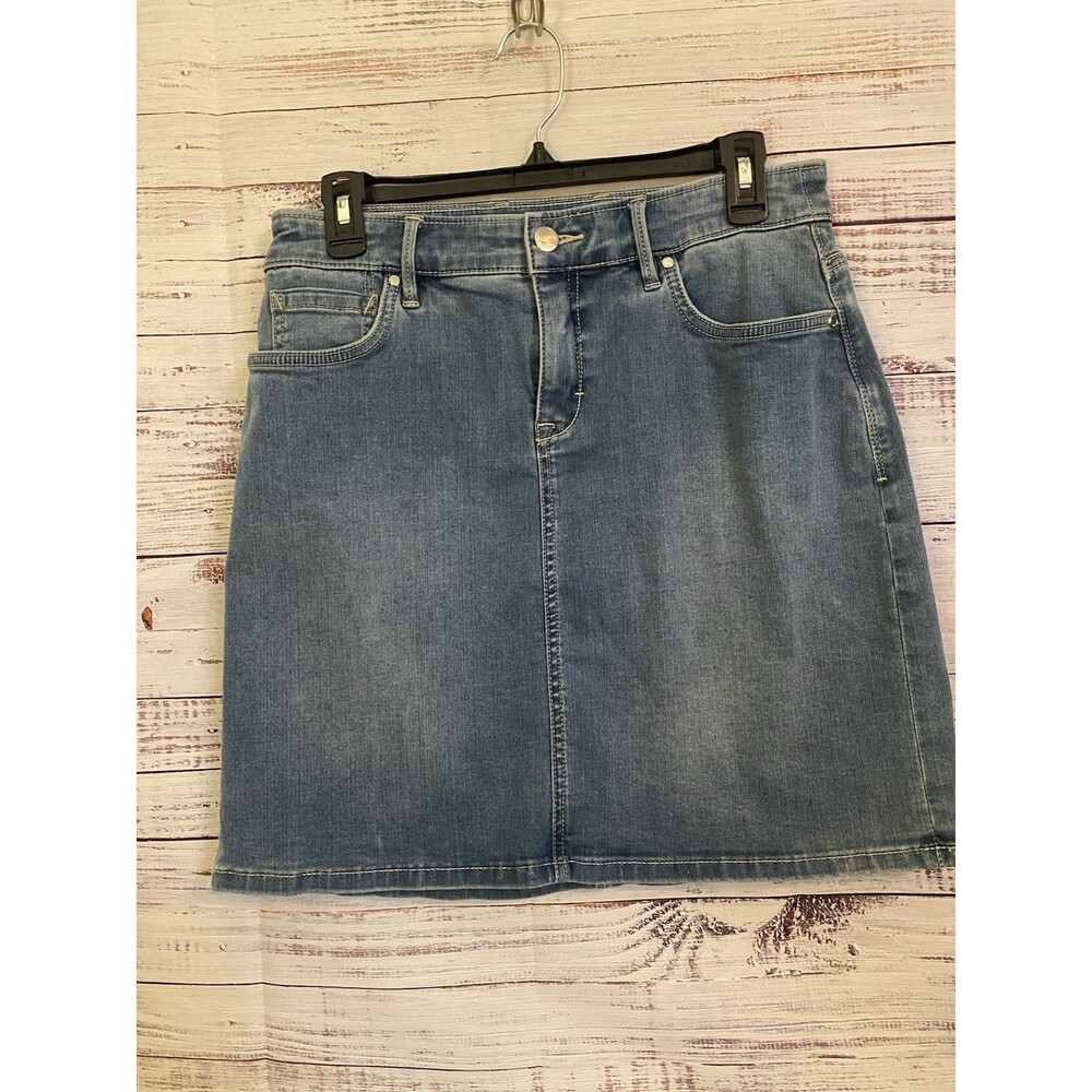 Tommy Bahama Boracay Indigo Short Skirt Med Ocean Wash Women's Size 6